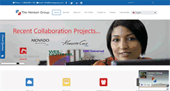 Desktop Screenshot of hensongroup.com